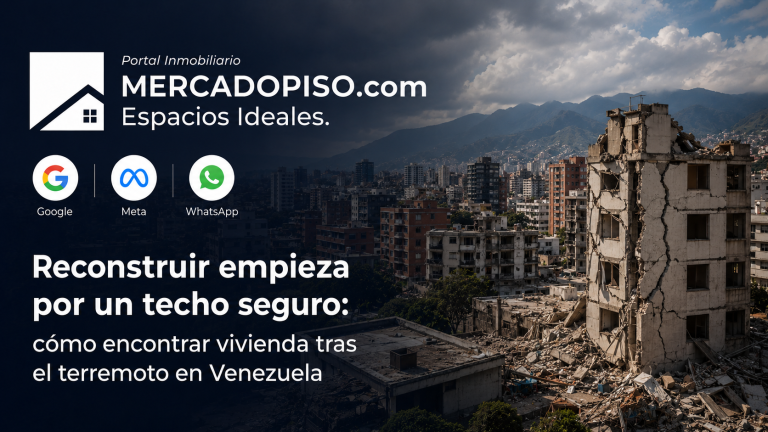 Reconstruir empieza por un techo seguro: cómo encontrar vivienda tras el terremoto en Venezuela