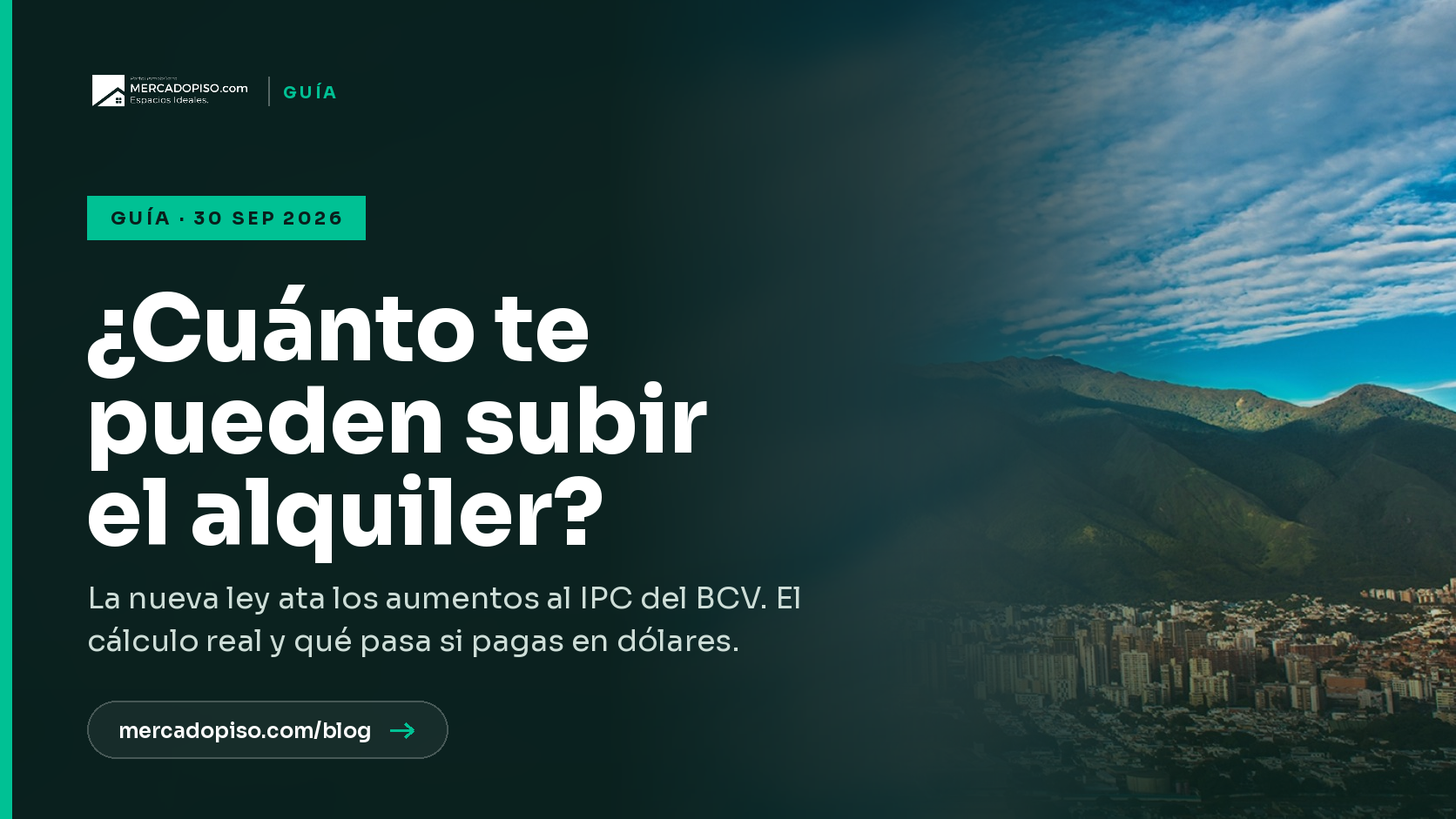 Aumento de alquiler en Venezuela: cuánto pueden subirte
